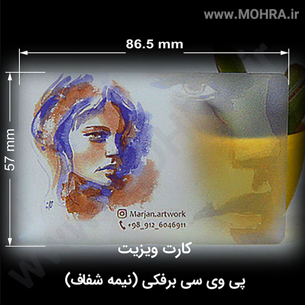 ویزیت PVC ی رو نیم شفاف یک روش سنتی در کسب و کار می باشد که افراد در کارت ویزیت شان مشخصات ، اطلاعات تماس و سایر اطلاعات را درون آن قرار می دهند و به مشتریان خود ارائه می دهند . در عصر تکنولوژی ودیجیتال استفاده از کارت ویزیت برای جذب مشتری رشد داشته و افراد بسیار از این شیوه برای تبلیغات خود استفاده می کنند و در کشورهایی همچون چین و ژاپن تبادل کارت ویزیت بسیار رواج دارد و در کشور ژاپی افرادی که دارای کارت ویزیت هستند بسیار مورد احترام قرار می گیرند.